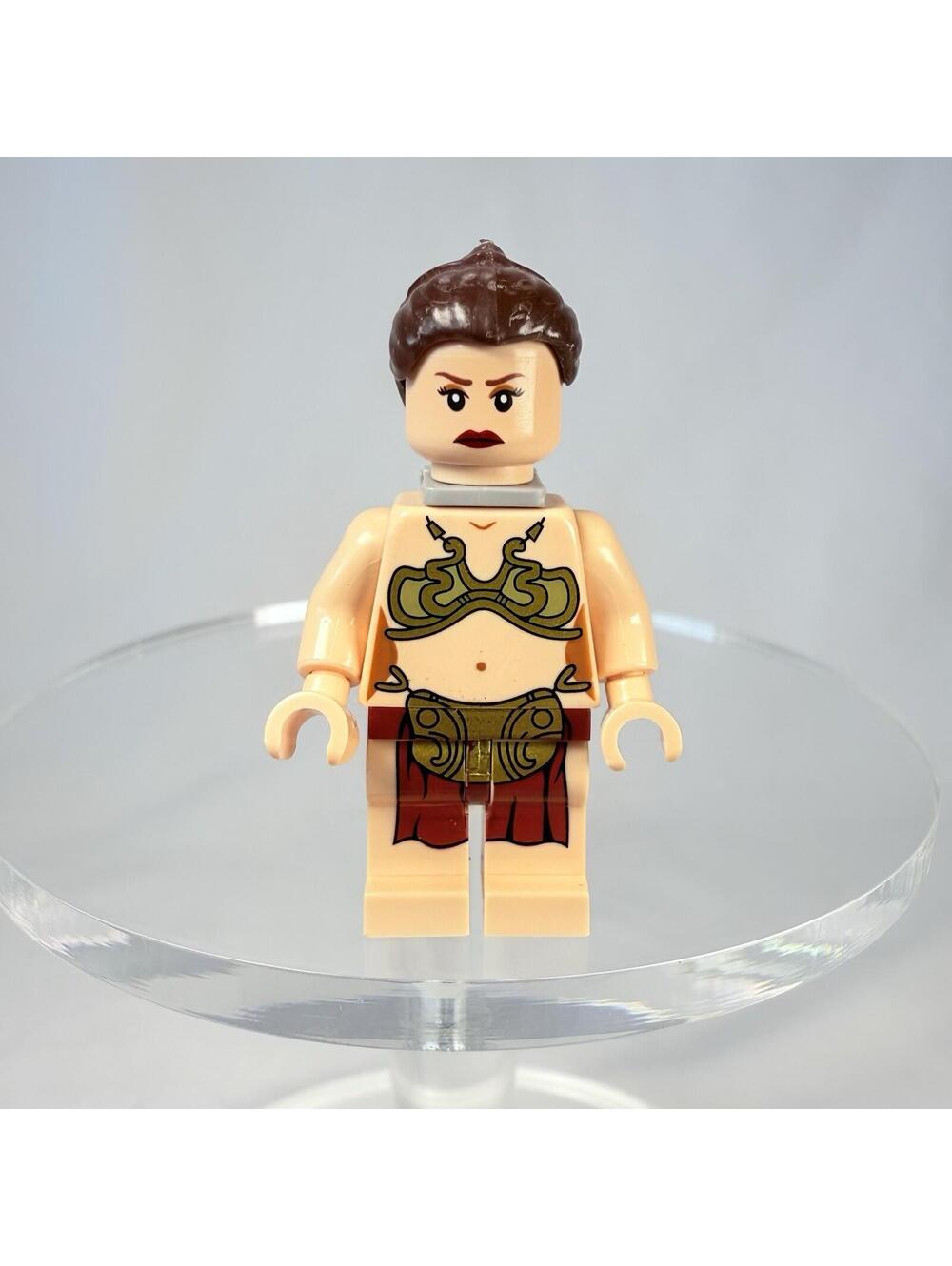Custom Brick Figure CMF Slave Girl Tan Gold Brown Minifig